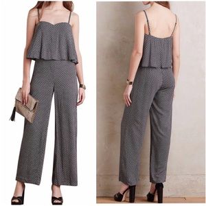 Anthro Elevenses Nouri Print Jumpsuit Romper XSP
